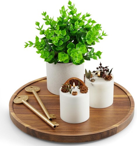 Inch acacia wood round - acacia,